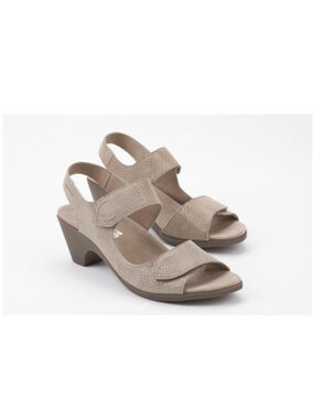 MEPHISTO Cecilia Sandals Size US 9/39 Dress Business Casual Open Toe Tan Leather